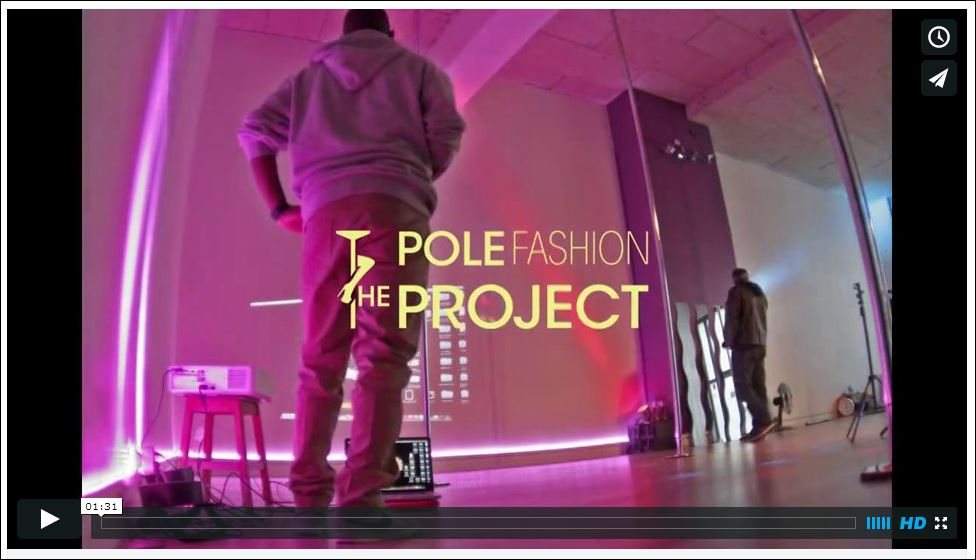 making of The Pole Fashion Project