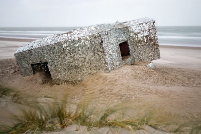 Bunker "Réfléchir" par Anonyme à Leffrinckoucke - Dunkerque - Haut de France