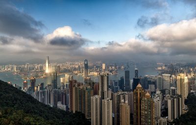 Panorama de Hong Kong depuis The Peak 
