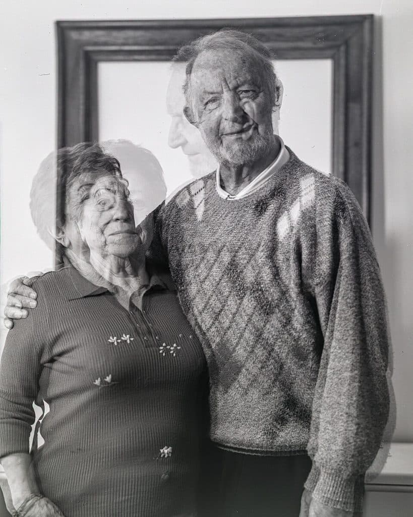 Portrait Hors cadre de mes parents